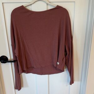 Vuori Dusty Rose Long Sleeve Top
